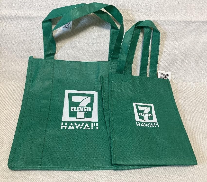 Amazon.co.jp: ! ハワイ限定 セブンイレブン エコバッグ グリーン